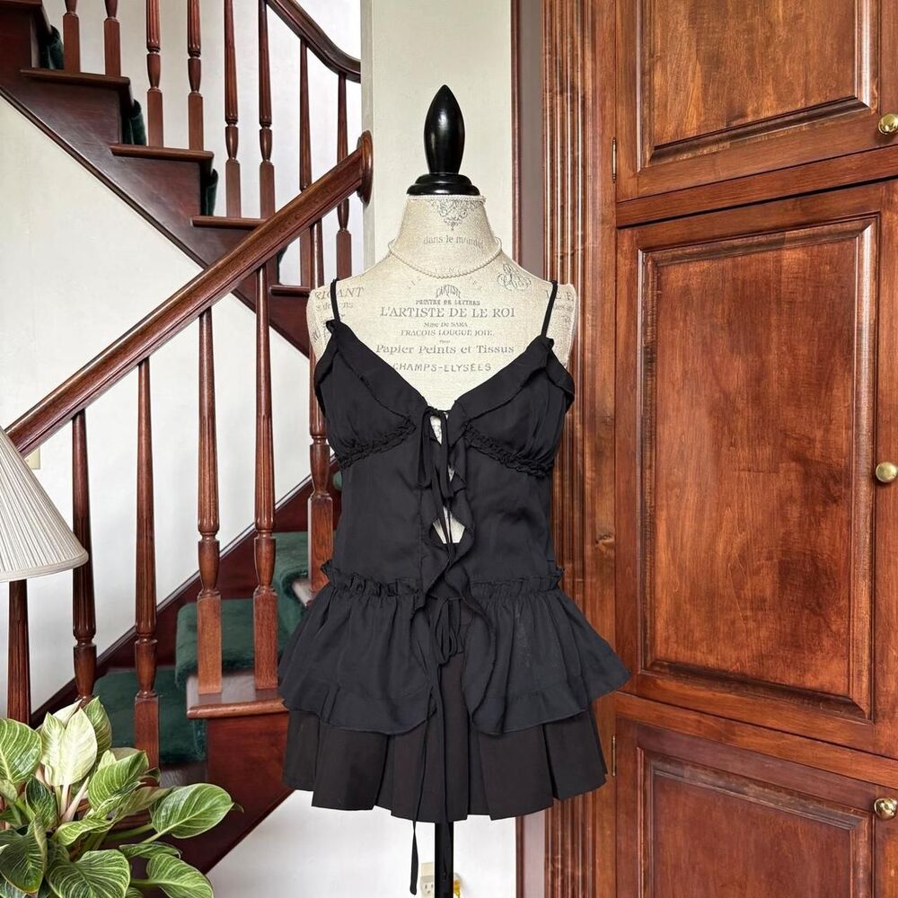 Peppermayo Women's Black Blouse